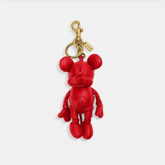 Disney X Coach Mickey Mouse Collectible Bag Charm - Picture 3 of 5